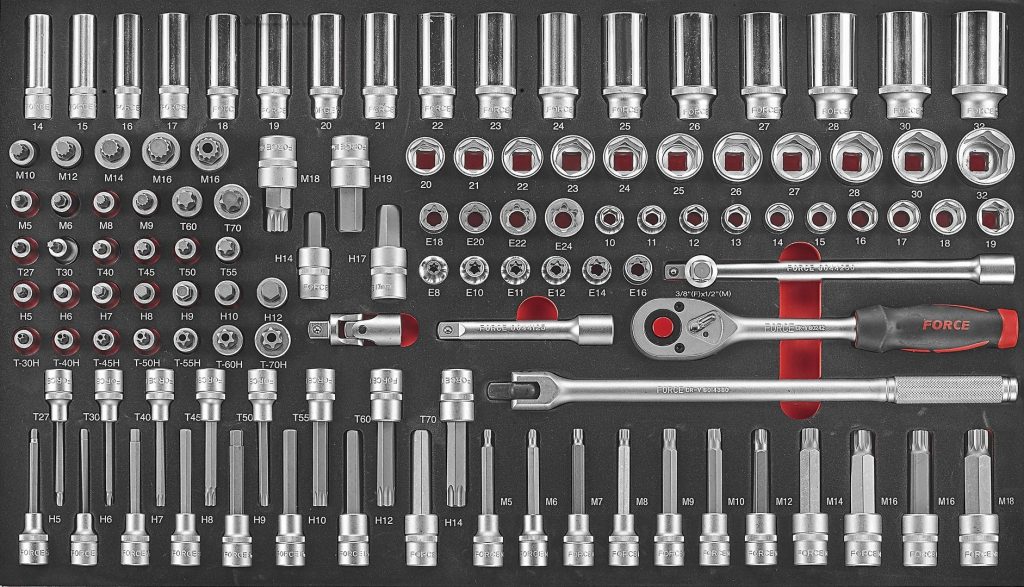 Force Tool trolley Black Edition 610pc