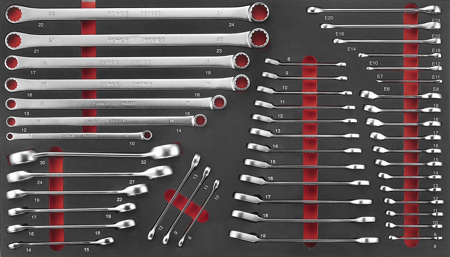 Force Tool trolley Black Edition 610pc