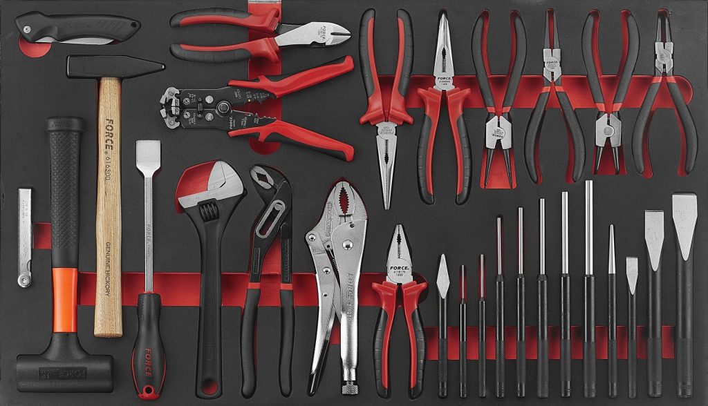 Force Tool trolley Black Edition 610pc