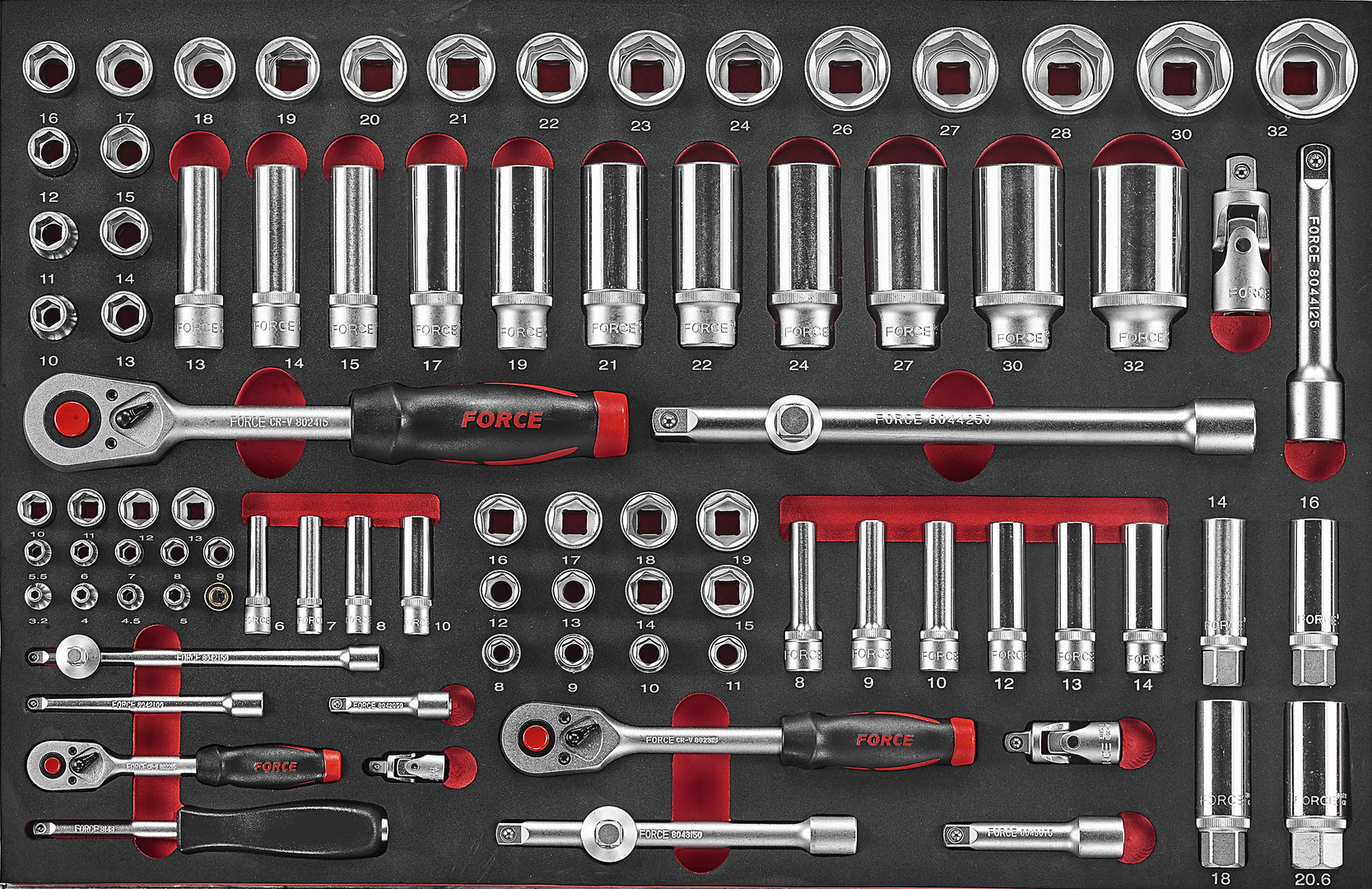 Force Black Edition Tool trolley 180pc