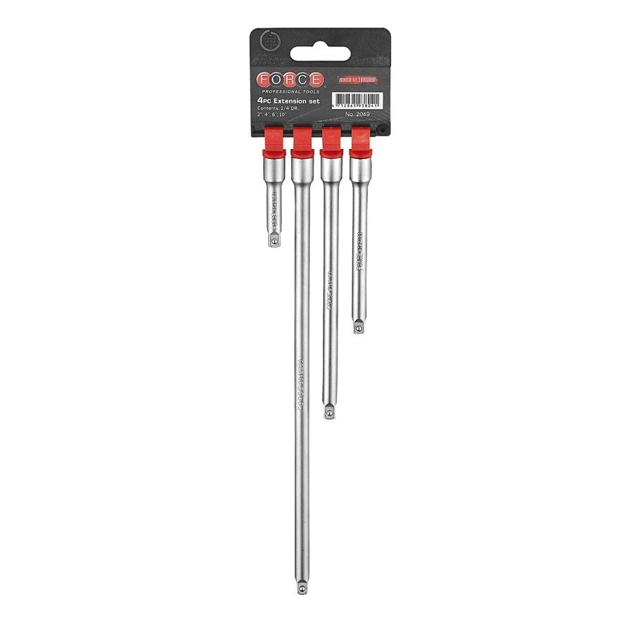Force 1/4" Extension bar set