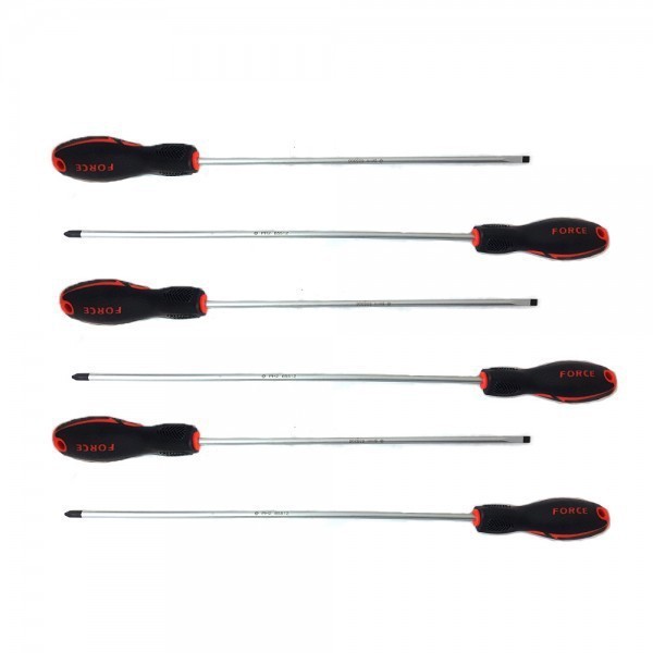 Force 6pc Extra-long screwdriver set