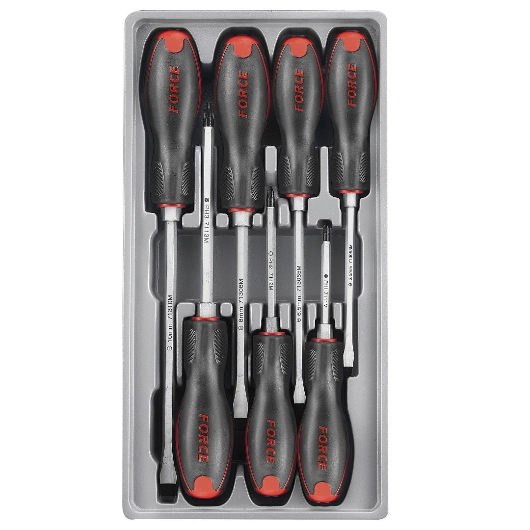 Force 7pc Hammer screwdriver set
