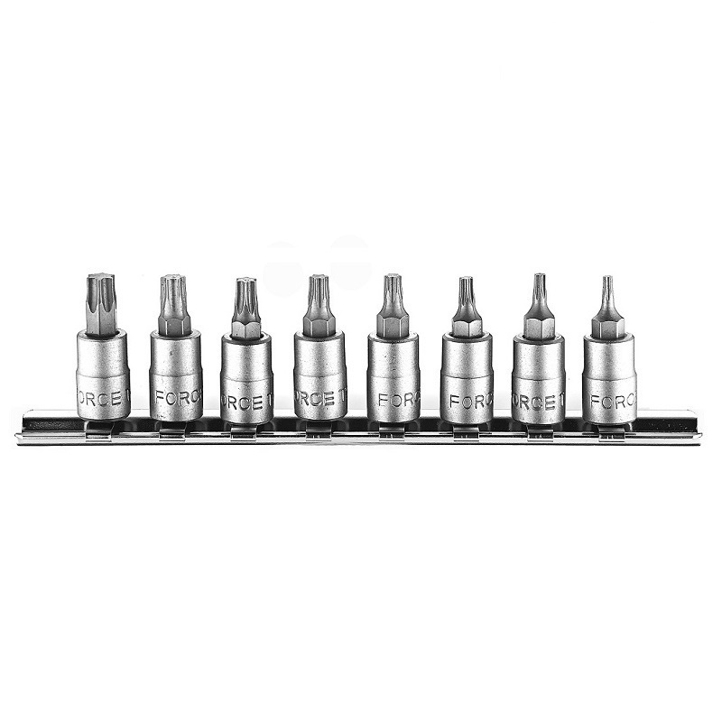 Force 8pc 1/4"DR. Star socket bit set