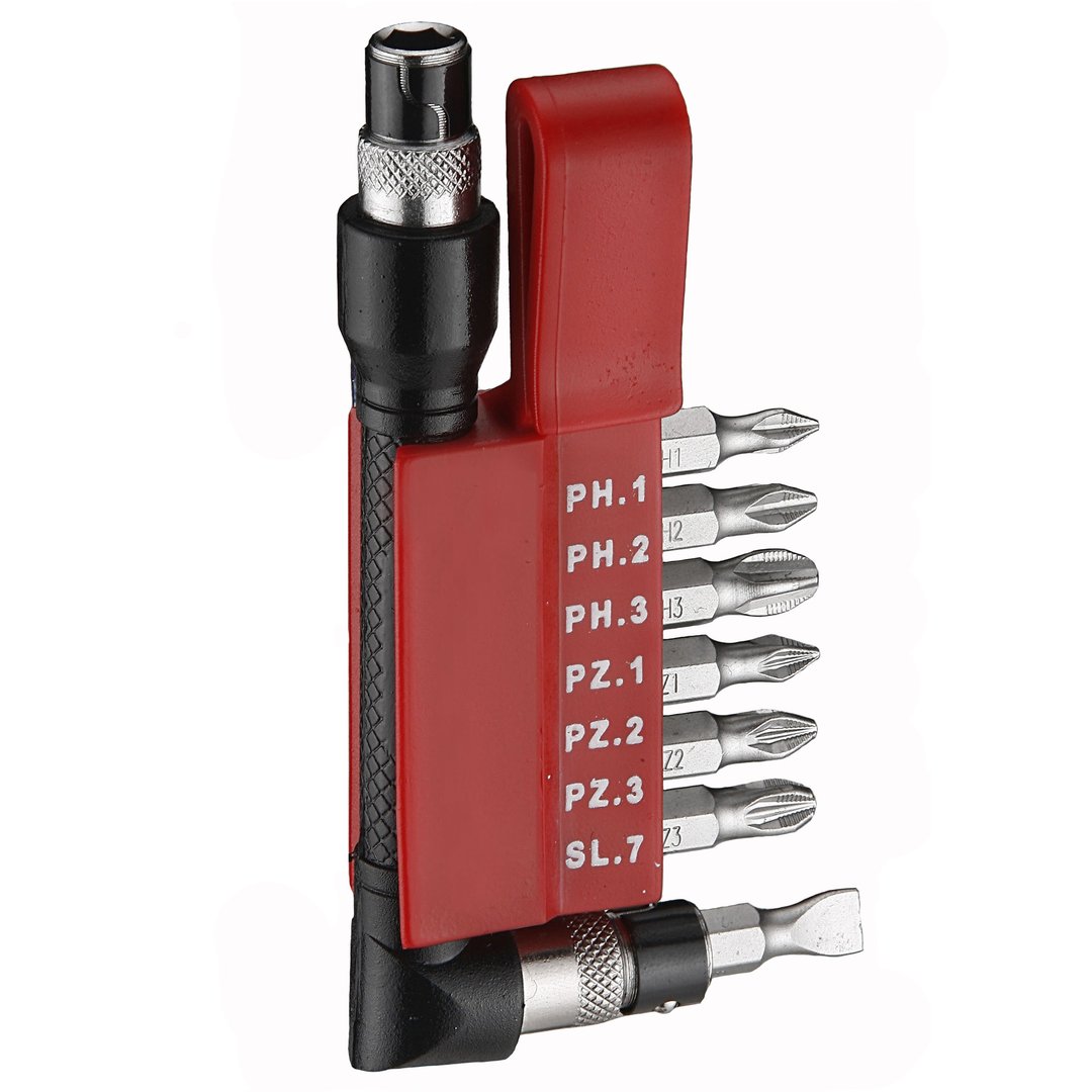 Force 8pc 1/4" Bit & holder wrench set