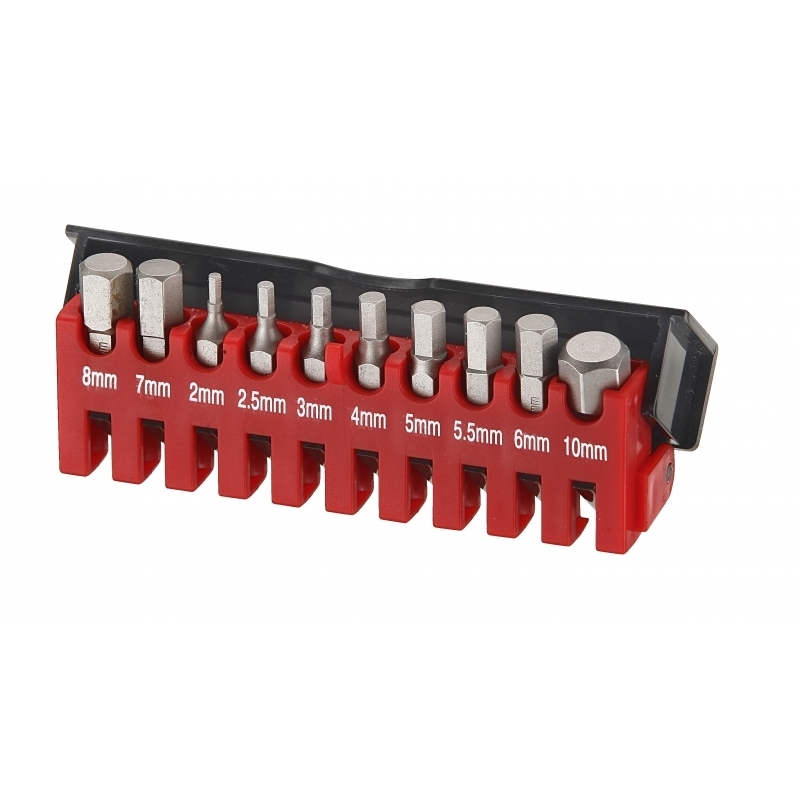 Force 1/4" Hex bit set 10pc