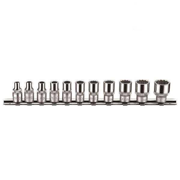 Force 11pc 1/4"DR. Socket set (SAE)
