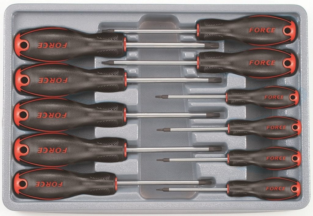 Force 11pc Star tamperproof screwdriver set