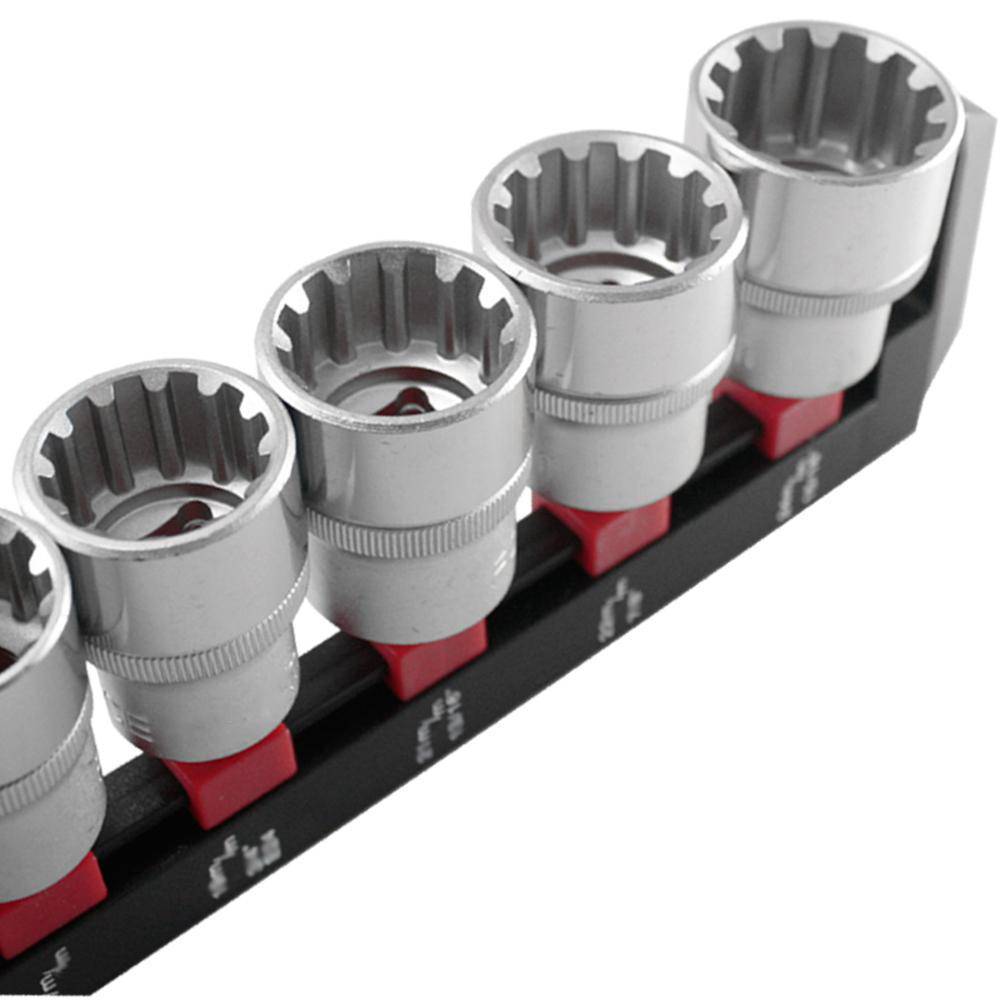 Force 14pc 1/4"DR. Spline socket set