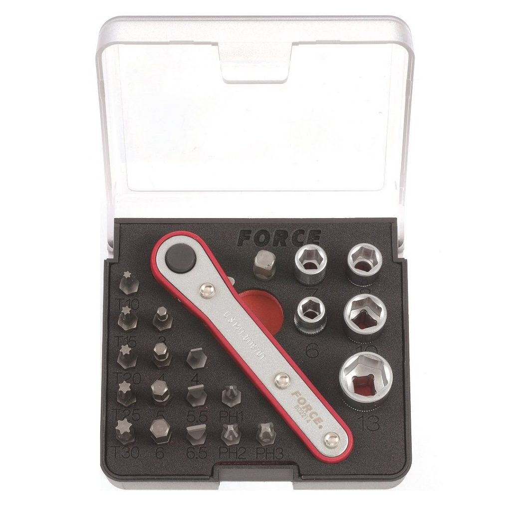 Force 1/4" Socket set 22pc