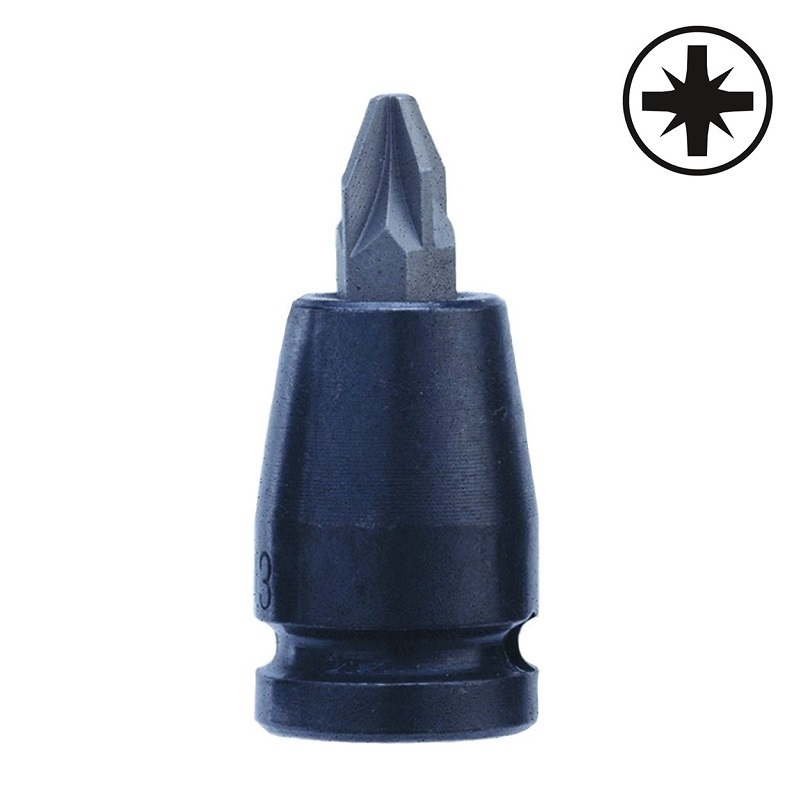 Force 1/2" Pozidriv Impact socket bit