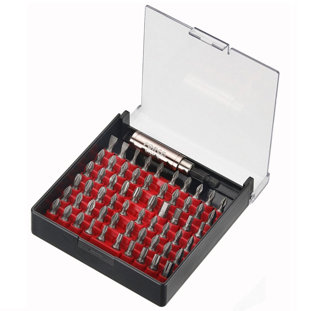 Force 61pc 1/4" Bit set