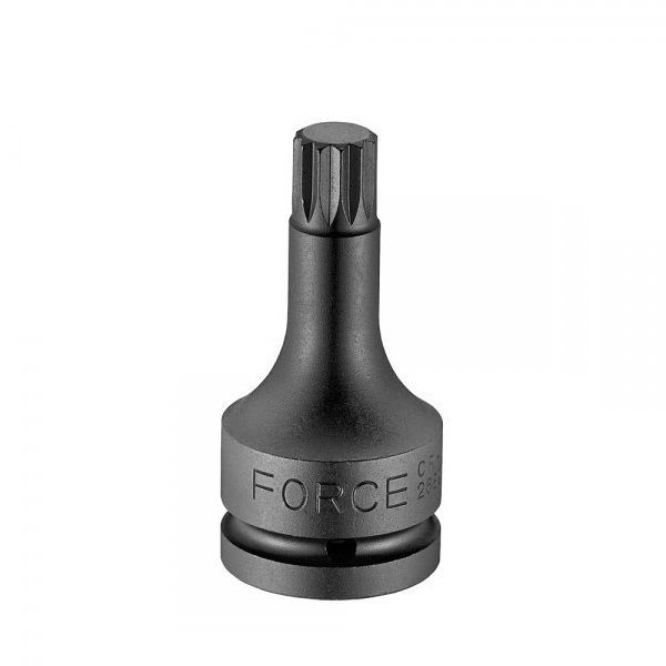 Force 3/4"DR. Spline impact socket bit M18 (one-piece)