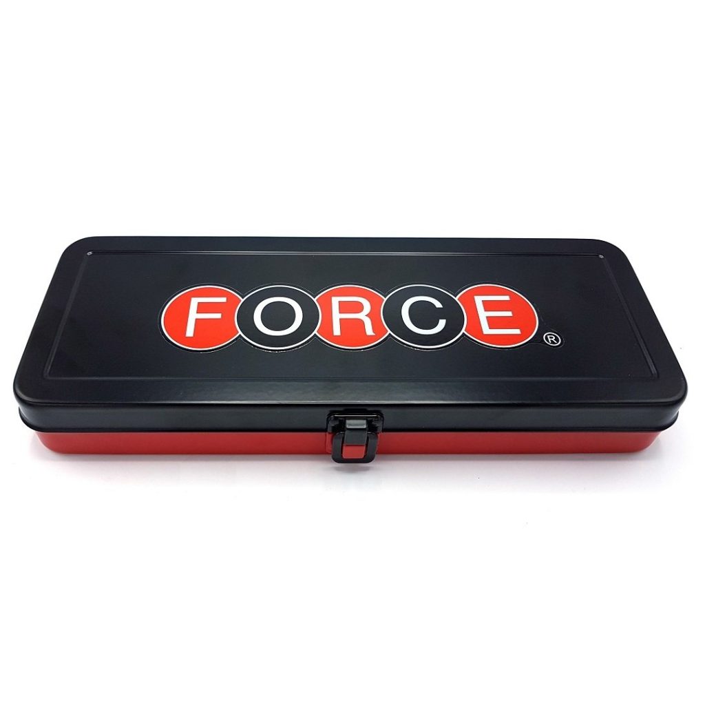 Force 71pc 1/4"DR. 6pt. Flank & star socket combination set