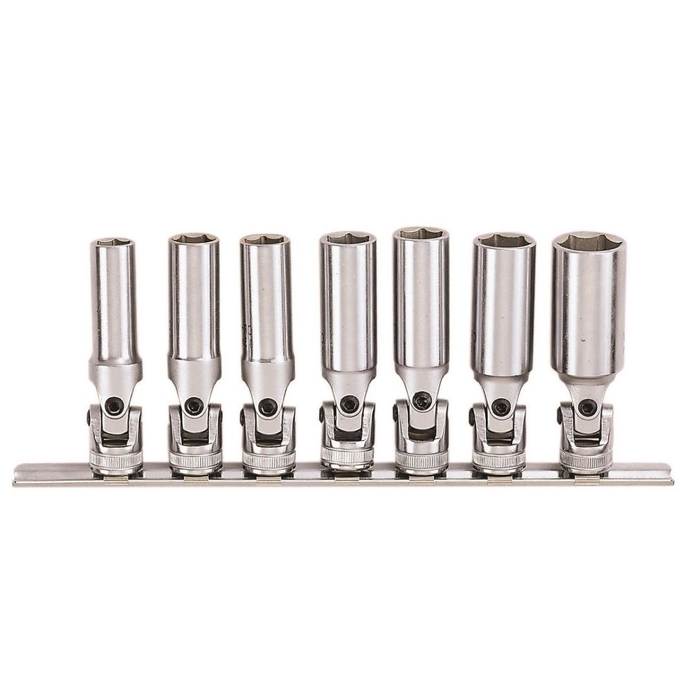 Force 7pc 3/8"DR. Universal deep socket set (SAE)