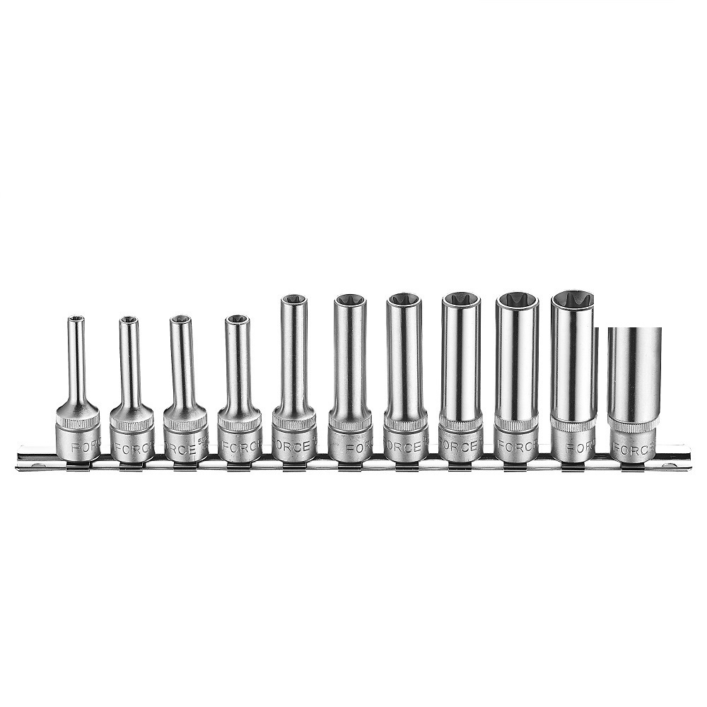 Force 11pc 3/8"DR. Star deep socket set