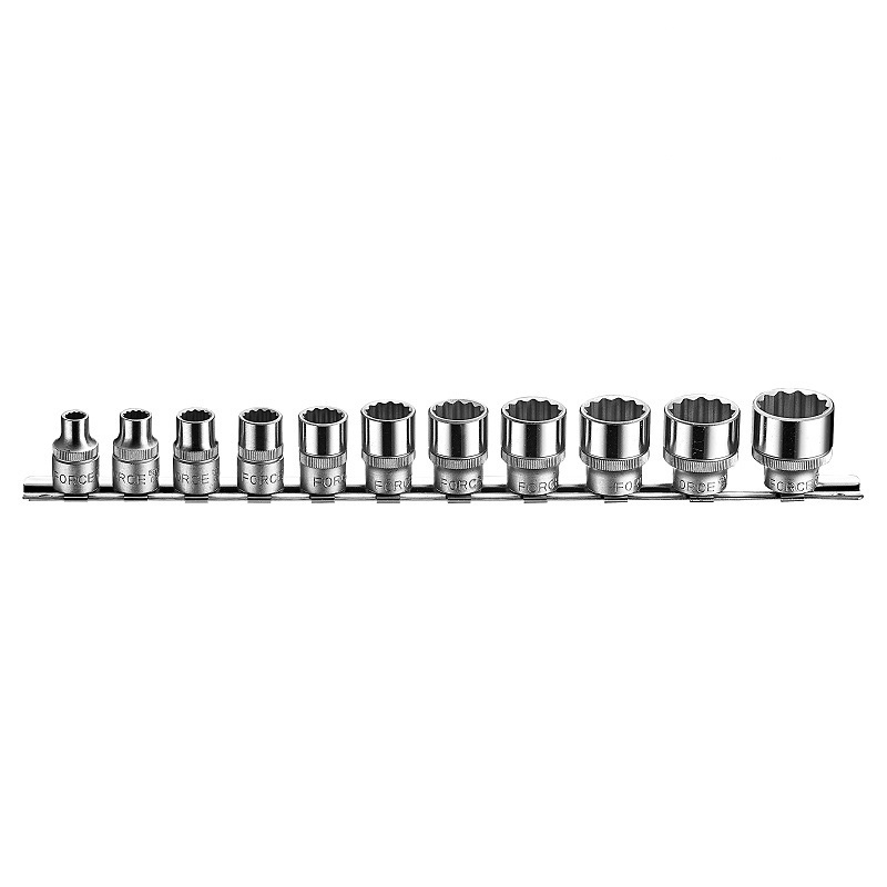 Force 11pc 3/8"DR. Socket set (SAE)