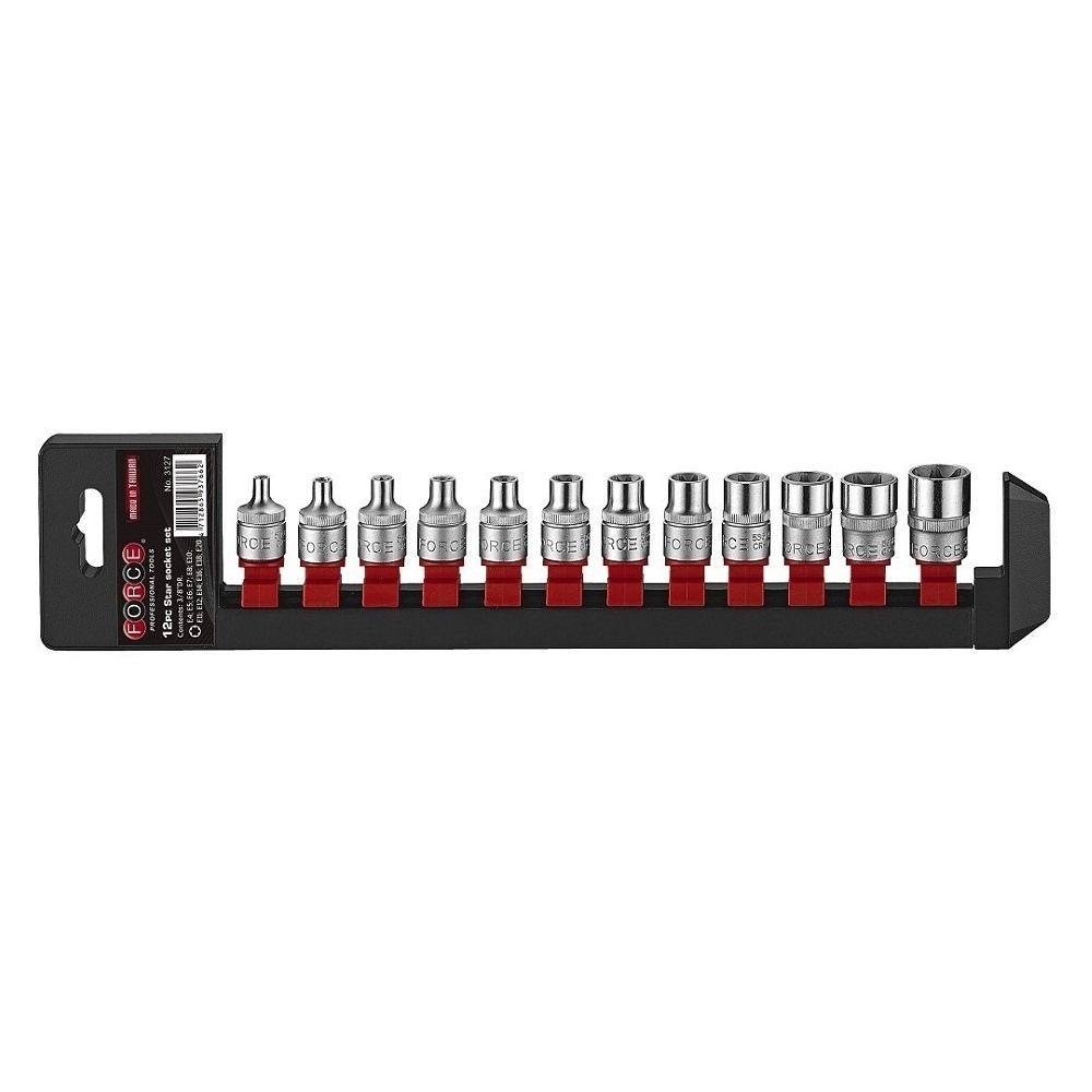 Force 12pc 3/8"DR. Star socket set