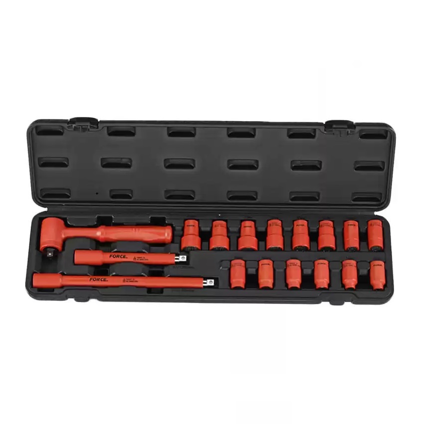 Force 17pc 3/8"DR. Insulated socket set