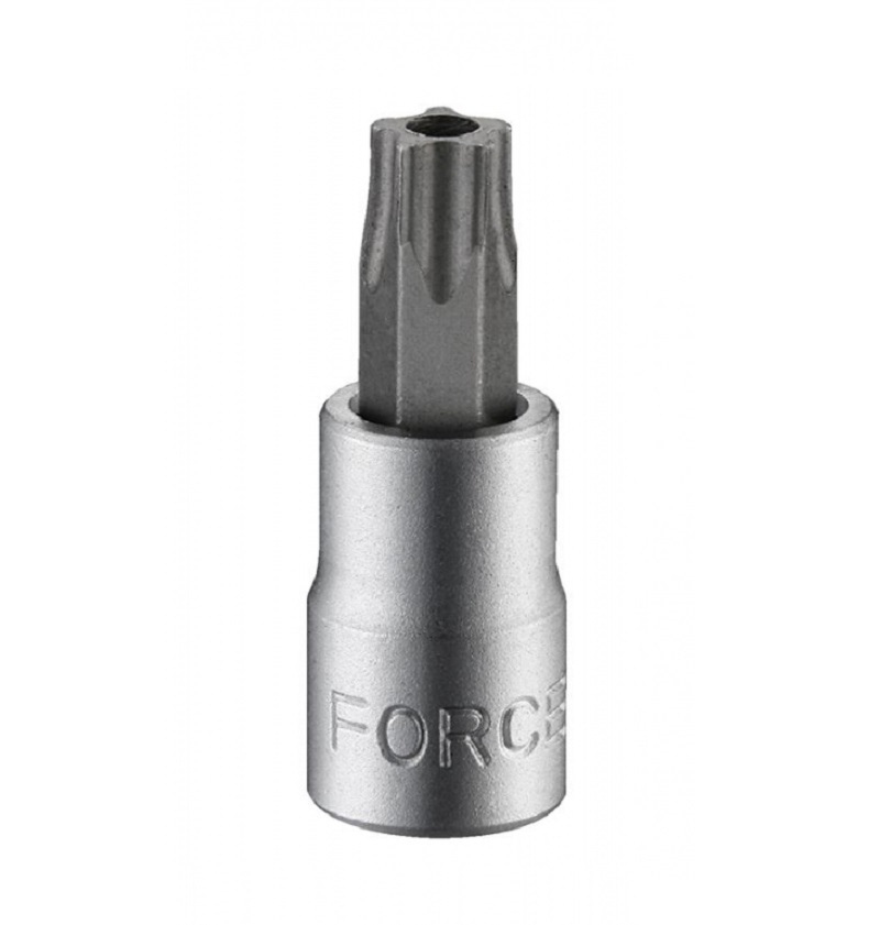 Force 1/4" Five-sided Star Tamperproof socket bit (32mmL)