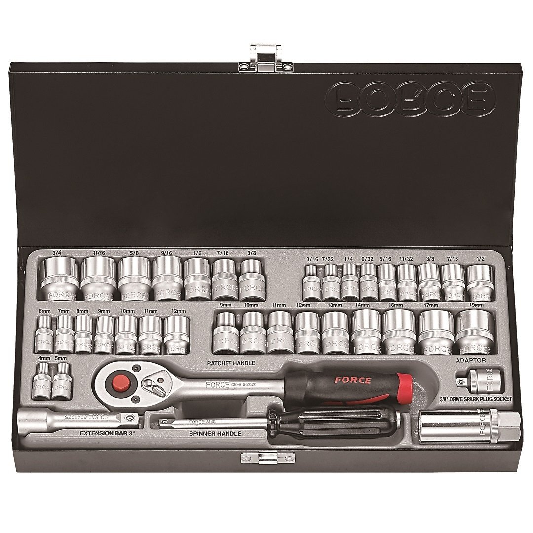 Force 3/8” Socket set 39pc