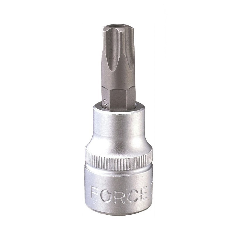 Force 3/8" Five-sided star tamperproof socket bit (50mmL)