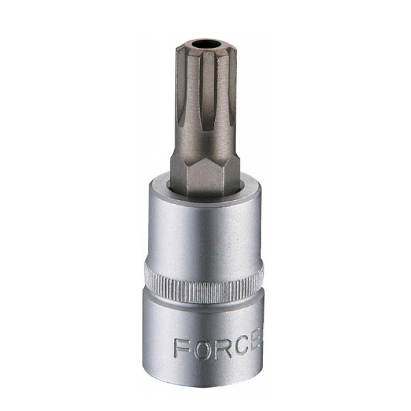 Force 1/2" Ribe tamperproof socket bit (63mmL)
