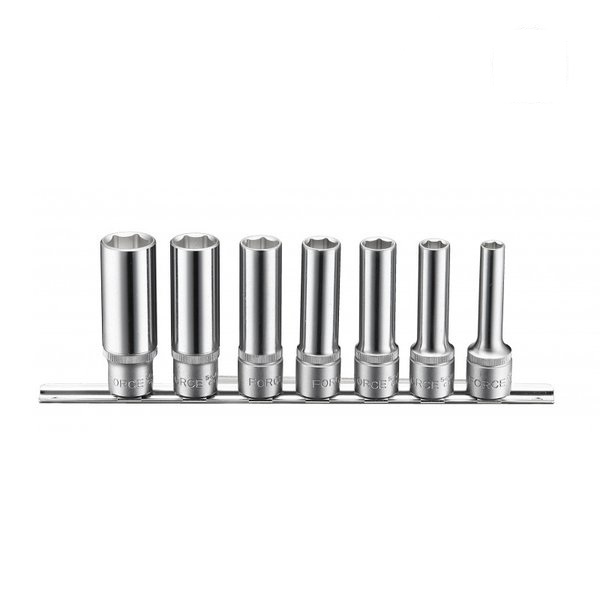 Force 7pc 1/2"DR. Deep socket set