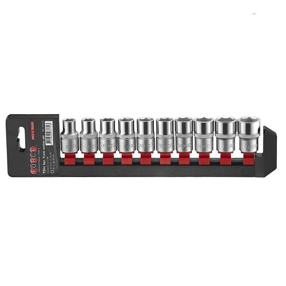 Force 10pc 1/2"DR. Socket set