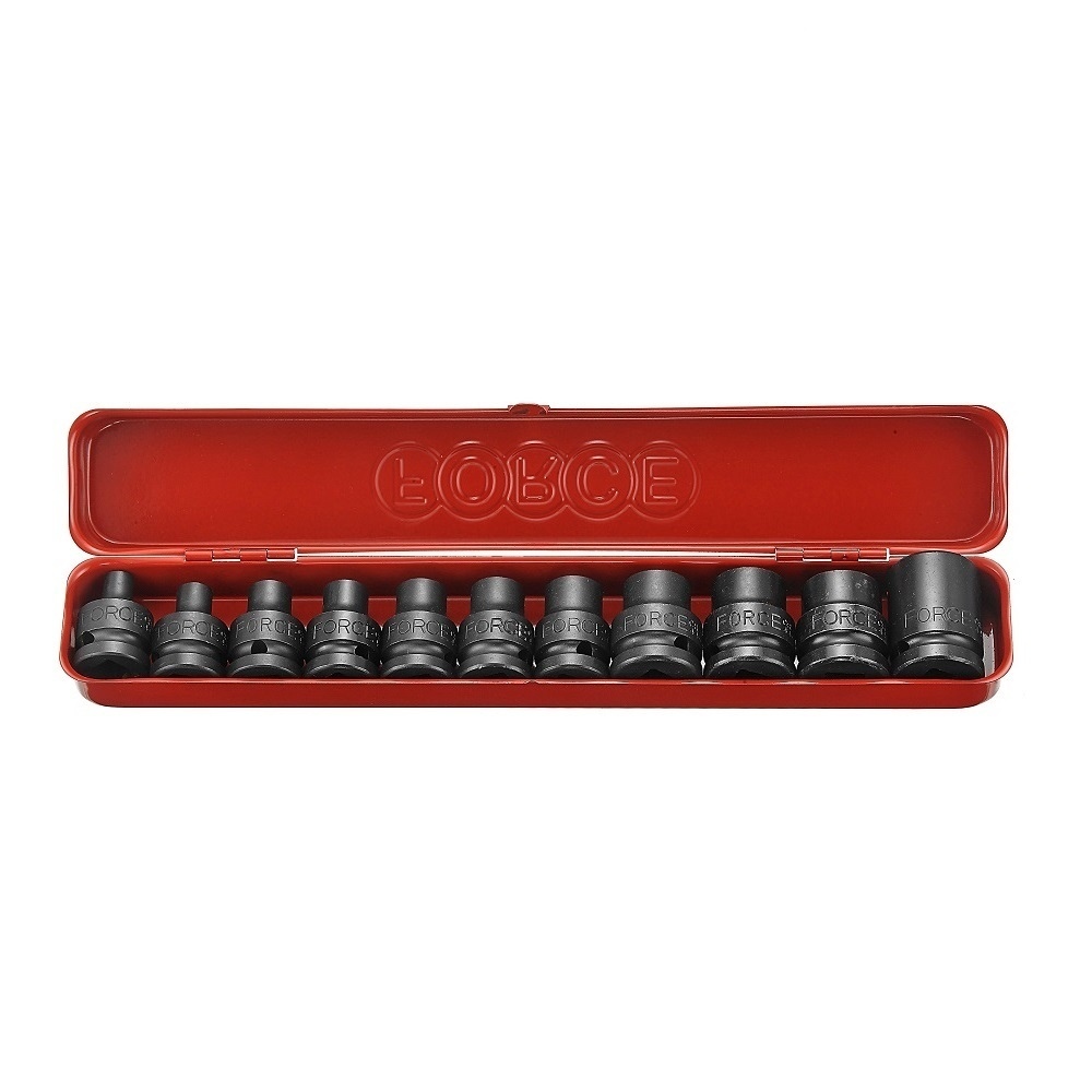 Force 11pc 1/2"DR. Star impact socket set