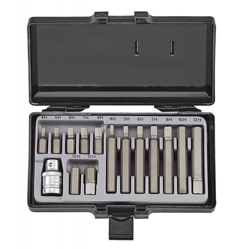 Force 15pc 10mm Hex bit set
