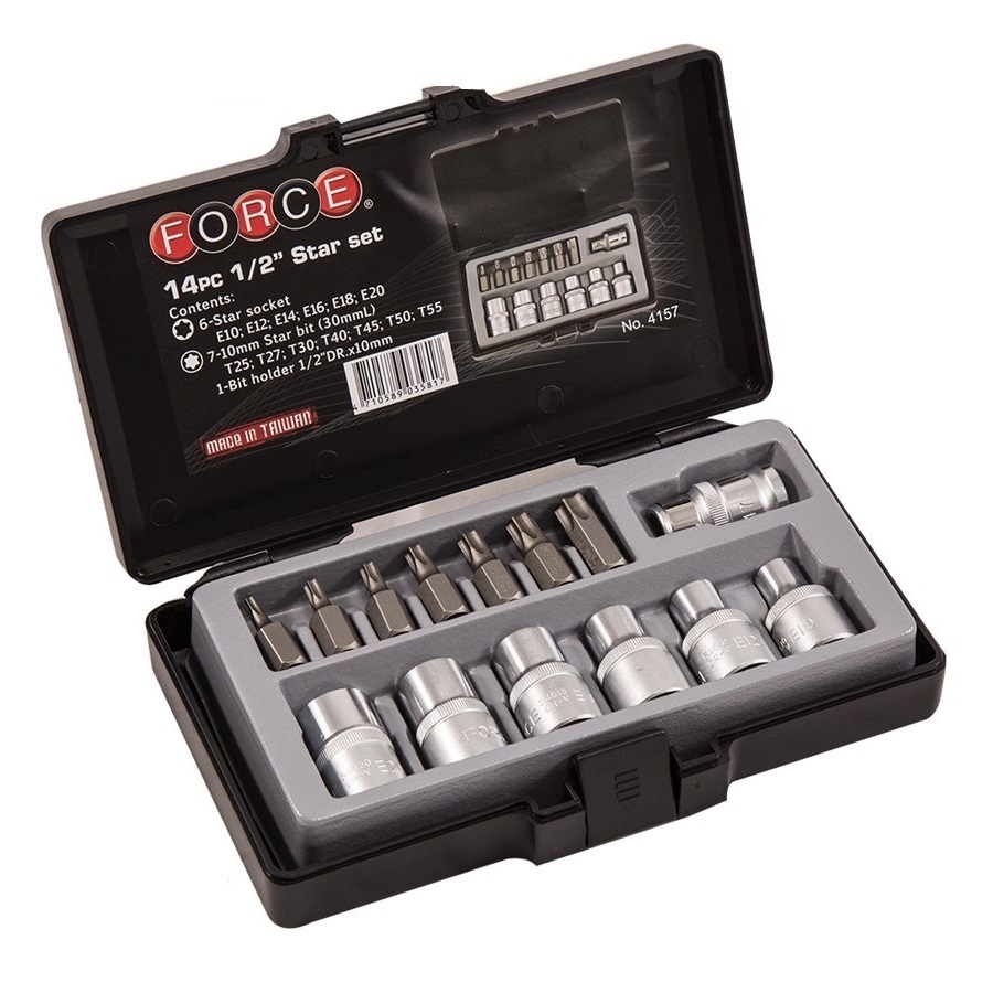 Force 14pc 1/2"DR. Star set