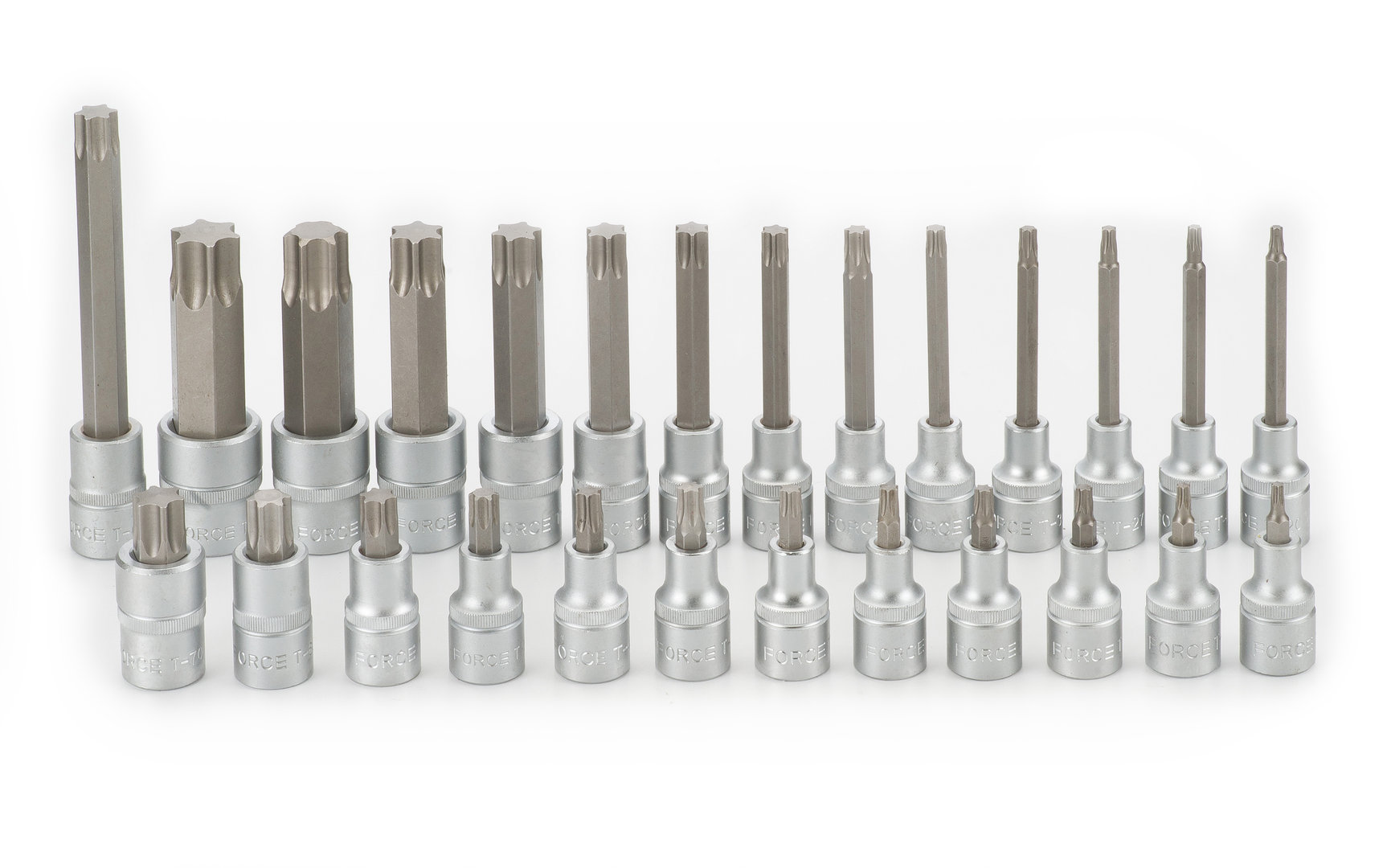 Force 26pc 1/2"DR. Star socket bit set