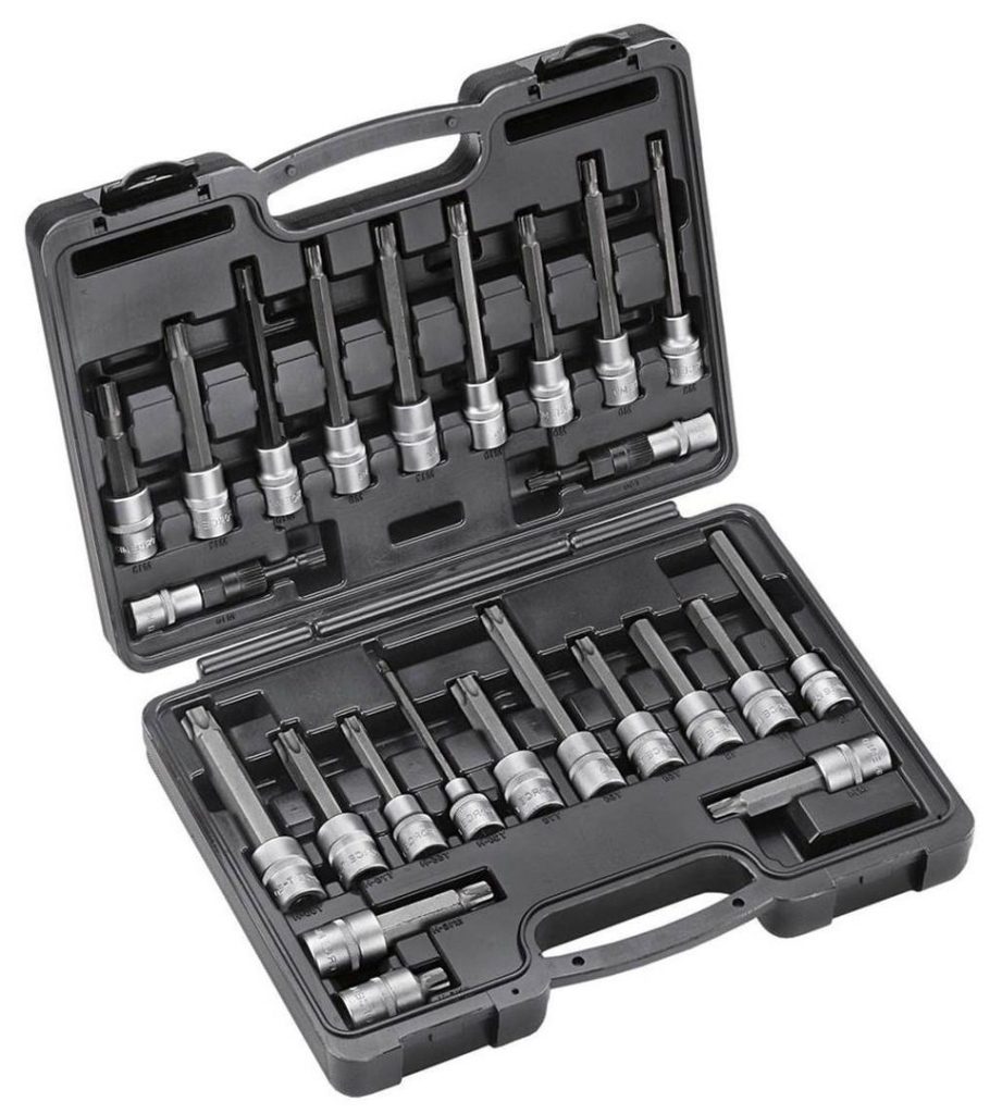 Force 26pc 1/2"DR. Auto special socket bit set