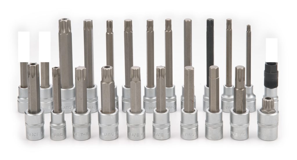 Force 26pc 1/2"DR. Auto special socket bit set