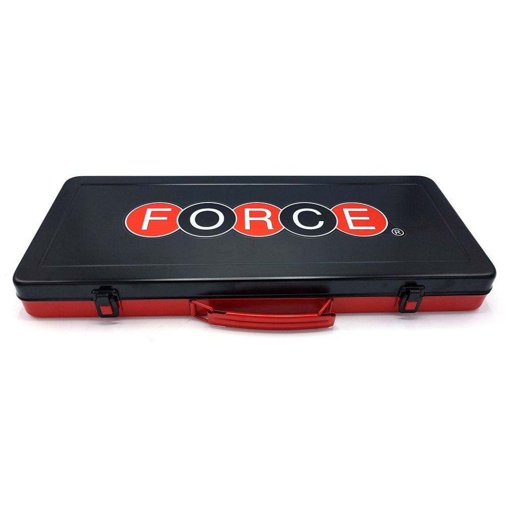 Force 44pc 1/2"DR. 6pt. Flank & star socket combination set