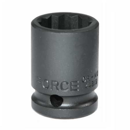 Force 1/2" 12pt. Impact socket