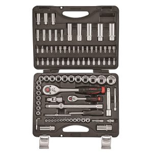 Force 94pc 1/4″ & 1/2″ Socket combination set