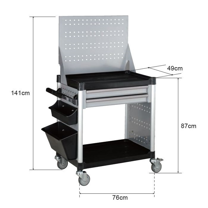 Force 2-Drawer service cart