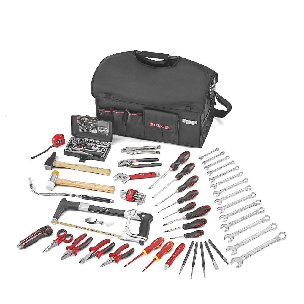 Force Tool bag with 95pc tools
