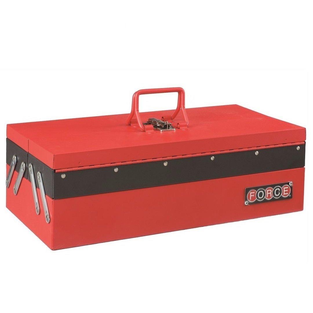 Force 3-Layer tool box with 76pc tools