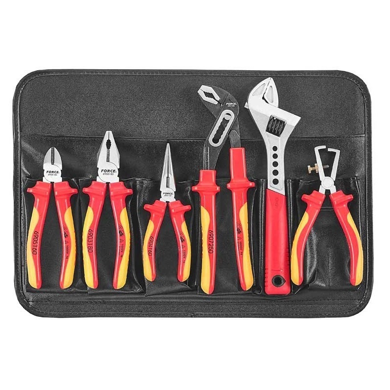 Force Black suitcase with 107pc tools