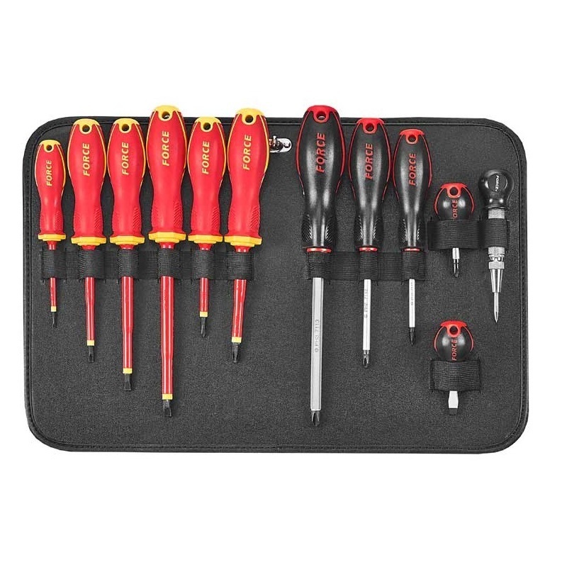 Force Black suitcase with 107pc tools