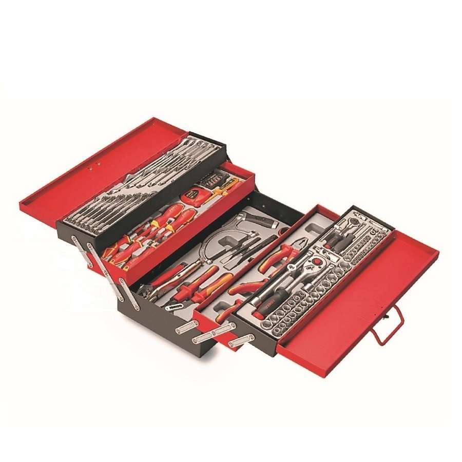 Force 5-Layer tool box with 88pc Insulated tools