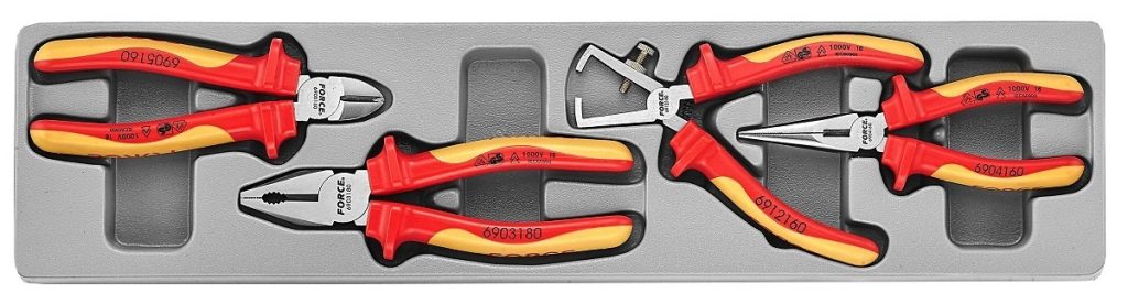 Force 5-Layer tool box with 88pc Insulated tools