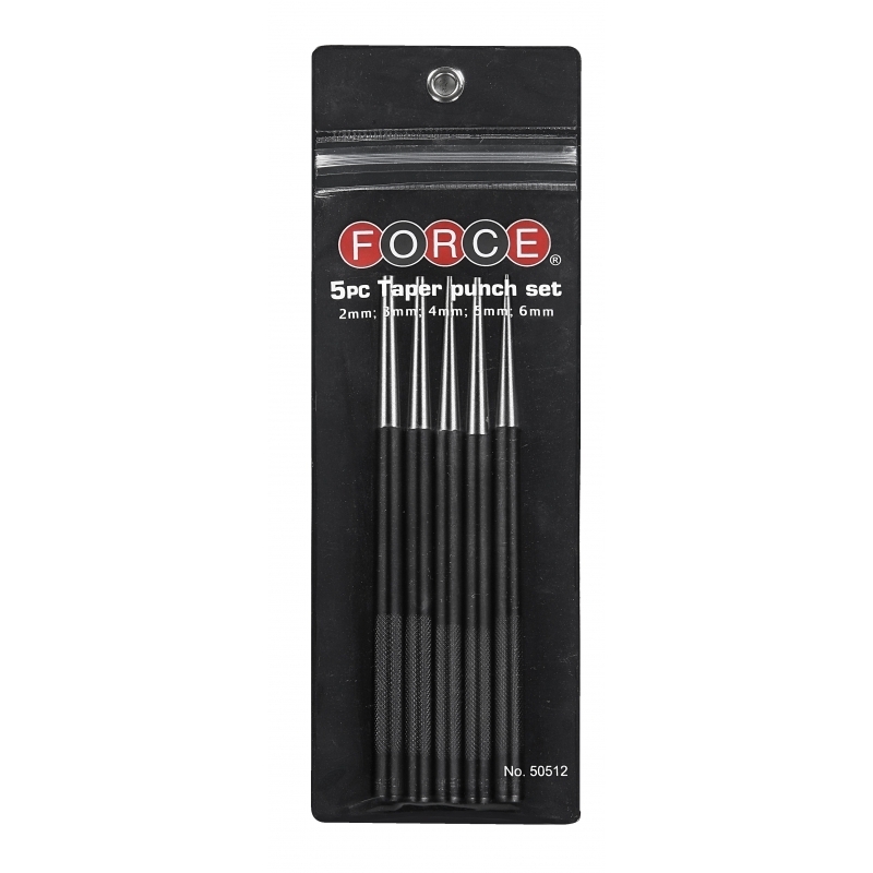 Force 5pc Taper punch set