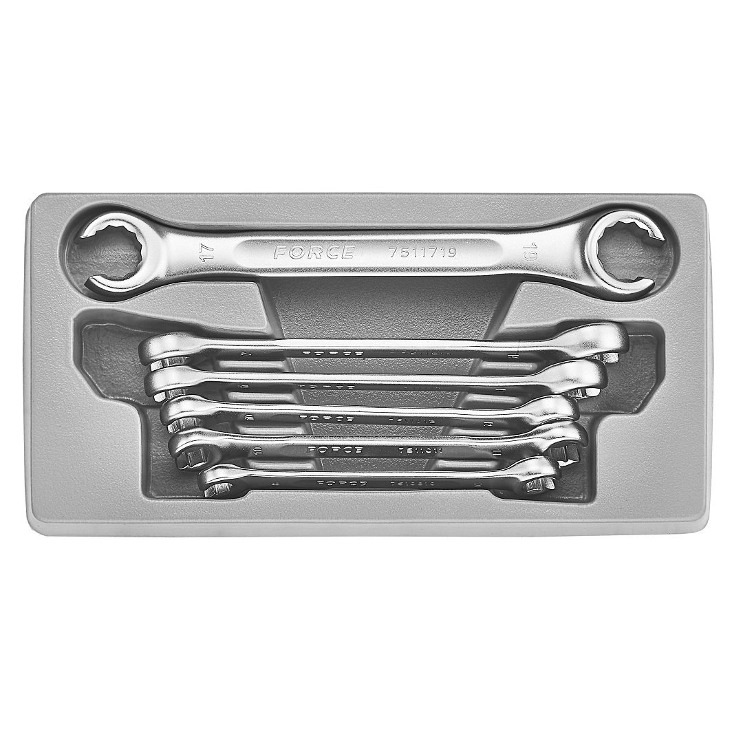 Force 6pc Flare nut wrench set
