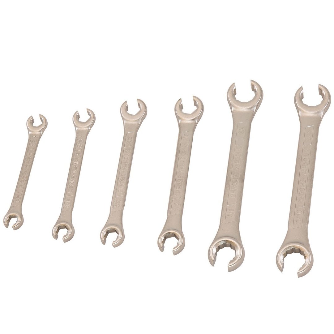 Force 6pc Flare nut wrench set