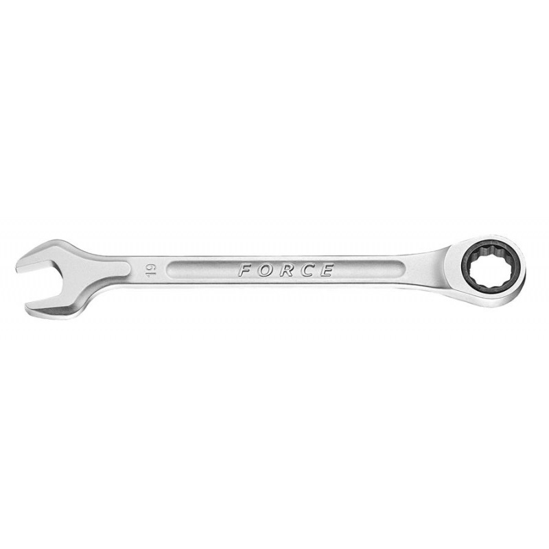 Force 7pc Flat ratchet wrench set