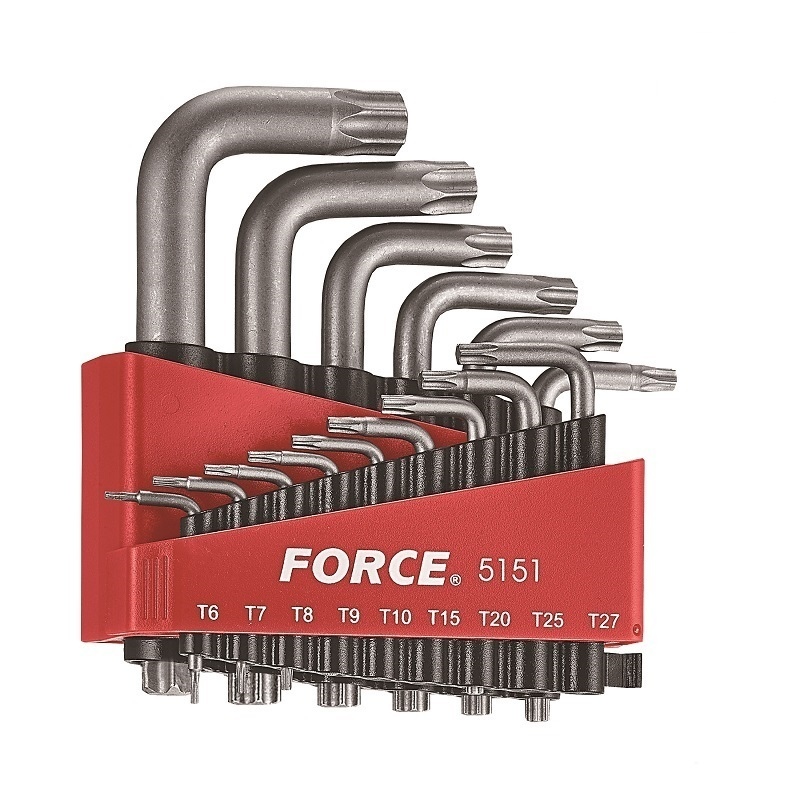 Force 15pc Star tamperproof key set